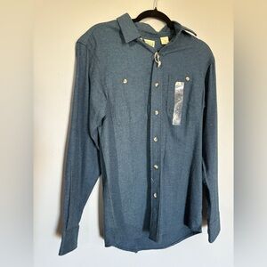 RedHead Casual Blue Button-Down Shirt